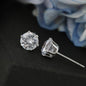 Sparkling White Cubic Zirconia Earrings