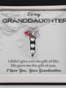 To my Granddaughter - Pea Love Necklace