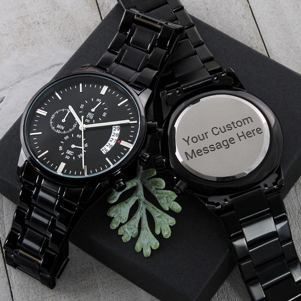 Best Time Watch with Custom Message