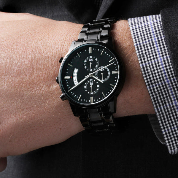 Best Time Watch with Custom Message
