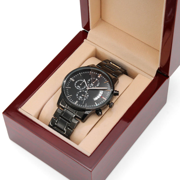Best Time Watch with Custom Message