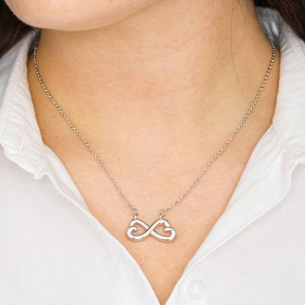 I Love You - Infinity Heart Necklace