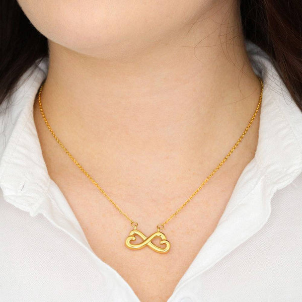 I Love You - Infinity Heart Necklace