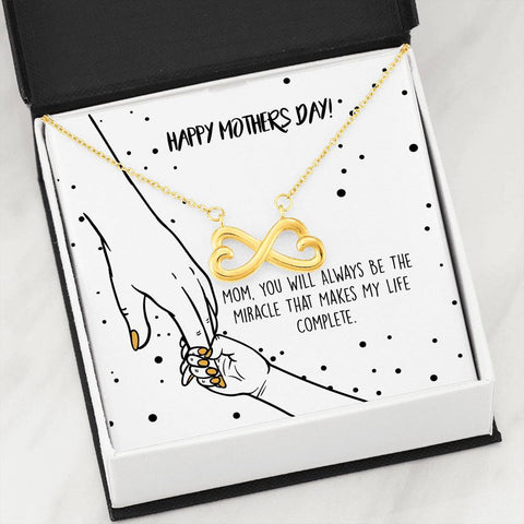 Miracle - Infinity Heart Necklace
