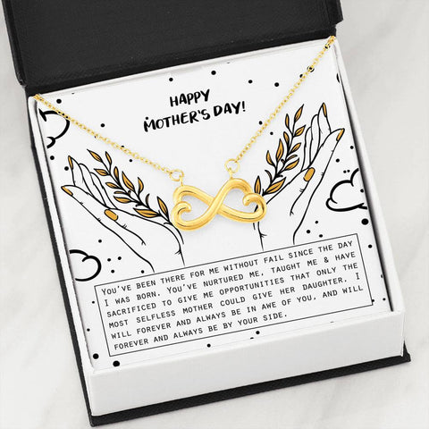 You've Been There For Me - Infinity Heart Necklace