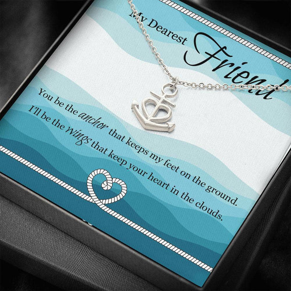My Dearest Friend - Anchor Necklace