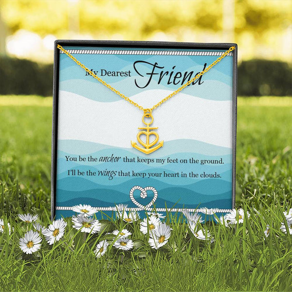My Dearest Friend - Anchor Necklace