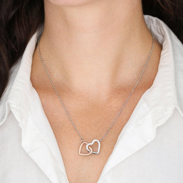 'Gift Of You' - Interlocking Hearts Necklace
