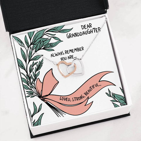 Always Remember - Interlocking Hearts Necklace