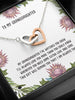 To My Granddaughter - Interlocking hearts - Olive