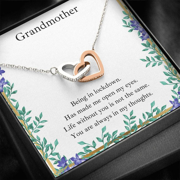 You Are Always In My Thoughts - Interlocking Hearts - Grandmother