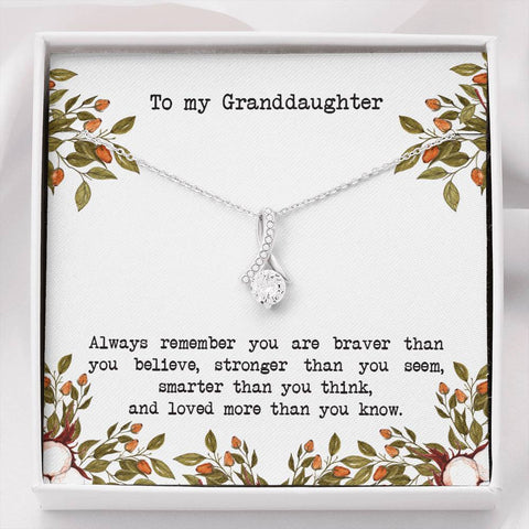 To My Grabddaughter - Ribbon - Brave