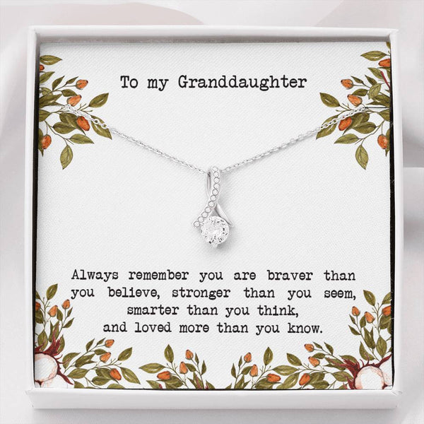 To My Grabddaughter - Ribbon - Brave