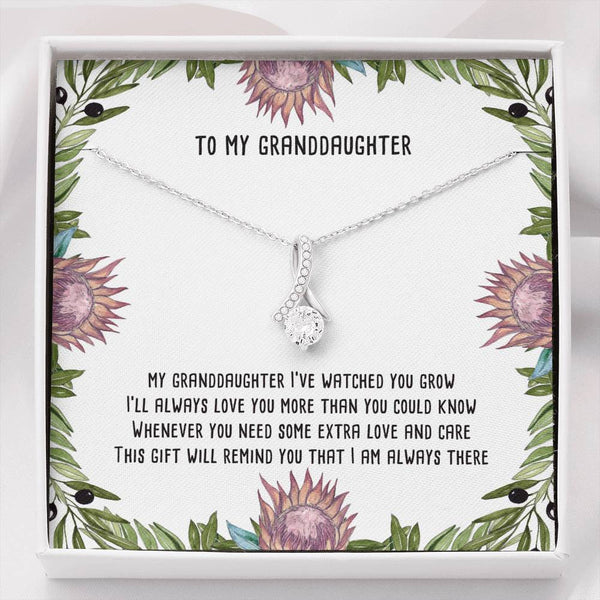To My Granddaughter - Ribbon - Olive