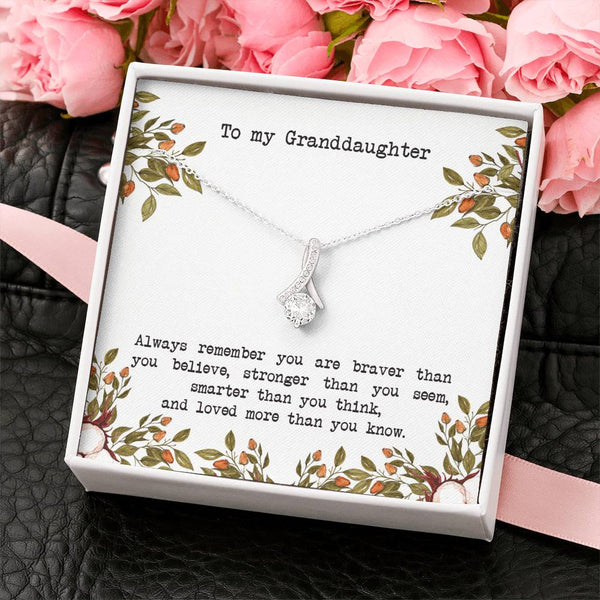 To My Grabddaughter - Ribbon - Brave