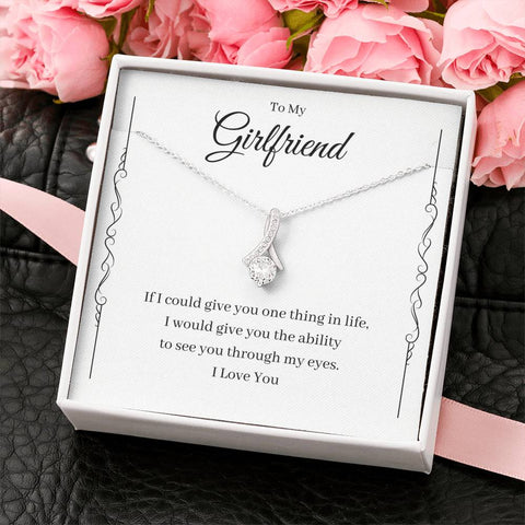 To My Girlfriend - Ribbon - Elegance