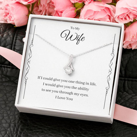 To My Wife - Ribbon - Elegance