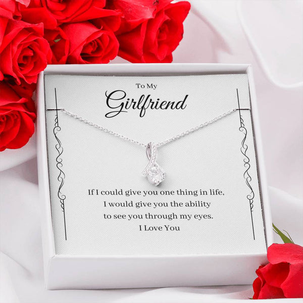 To My Girlfriend - Ribbon - Elegance