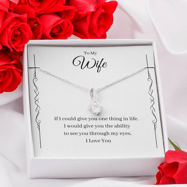 To My Wife - Ribbon - Elegance