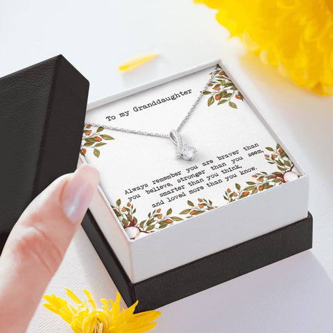 To My Grabddaughter - Ribbon - Brave