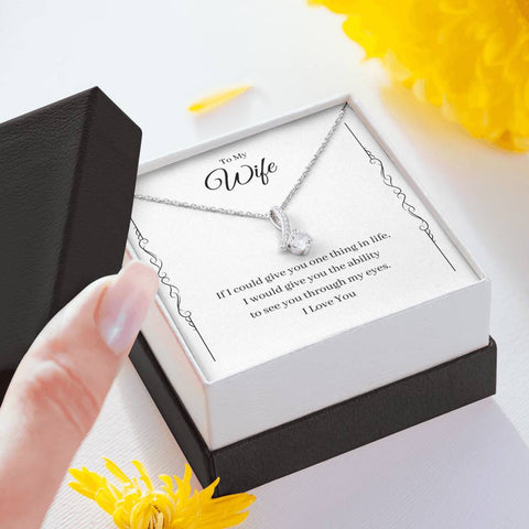 To My Wife - Ribbon - Elegance
