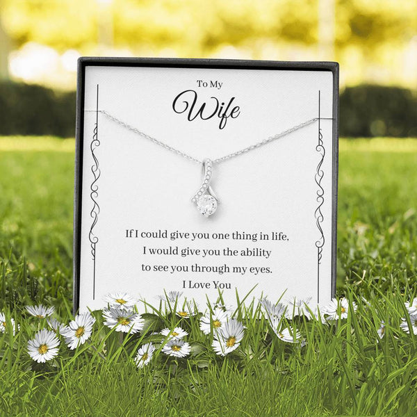 To My Wife - Ribbon - Elegance