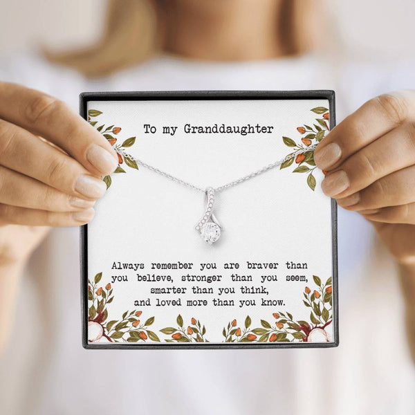 To My Grabddaughter - Ribbon - Brave