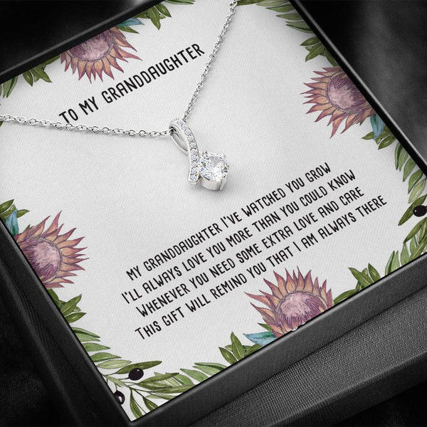 To My Granddaughter - Ribbon - Olive