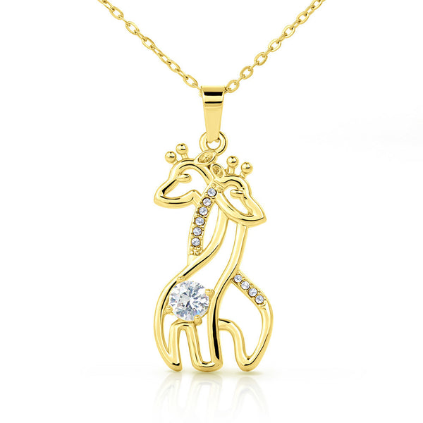 To my Grandaughter - Love Giraffe Necklace
