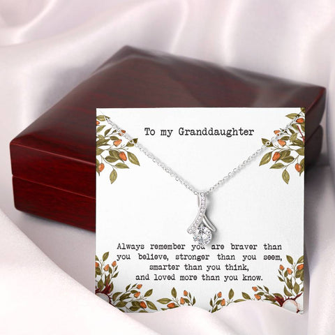 To My Grabddaughter - Ribbon - Brave