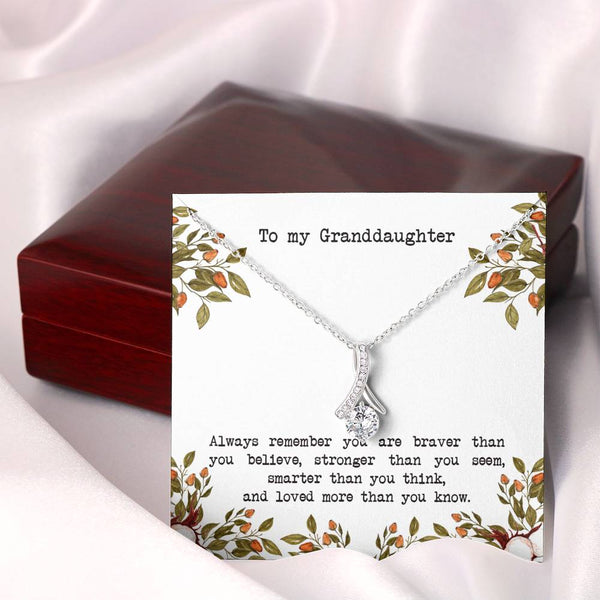 To My Grabddaughter - Ribbon - Brave