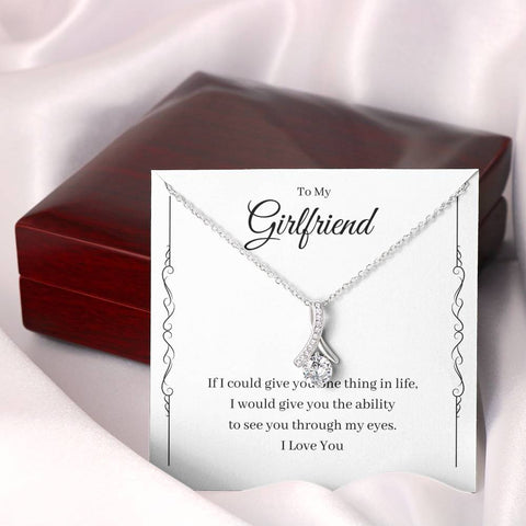 To My Girlfriend - Ribbon - Elegance