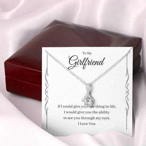 To My Girlfriend - Ribbon - Elegance