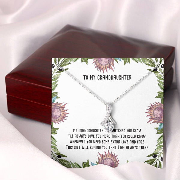 To My Granddaughter - Ribbon - Olive