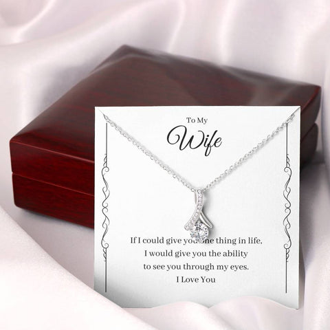 To My Wife - Ribbon - Elegance