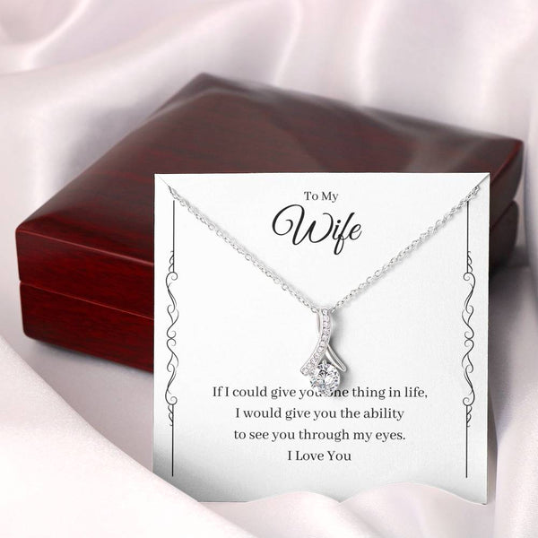To My Wife - Ribbon - Elegance