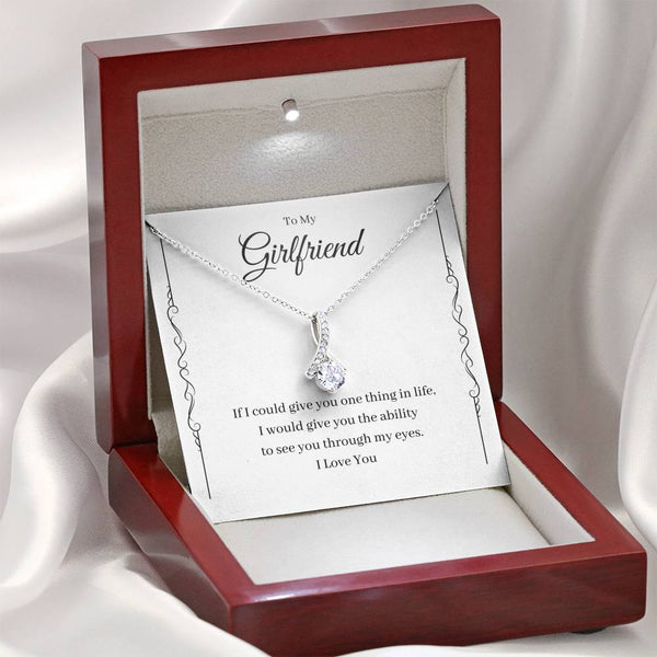 To My Girlfriend - Ribbon - Elegance
