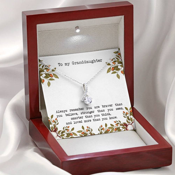 To My Grabddaughter - Ribbon - Brave