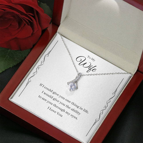 To My Wife - Ribbon - Elegance