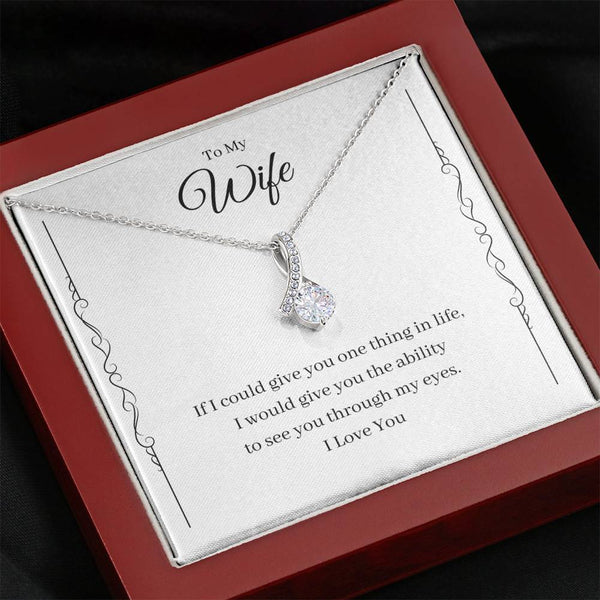 To My Wife - Ribbon - Elegance