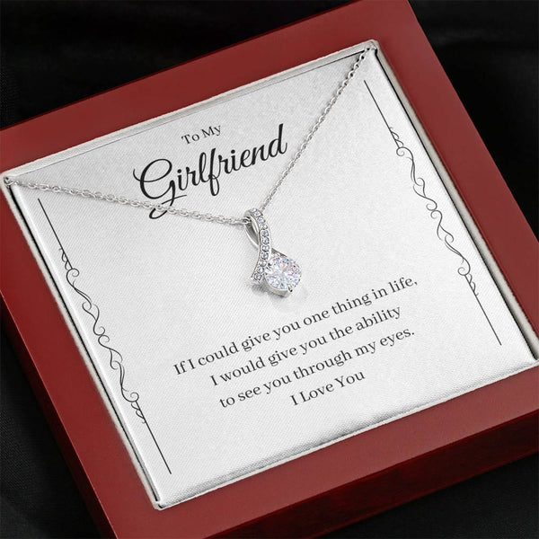 To My Girlfriend - Ribbon - Elegance