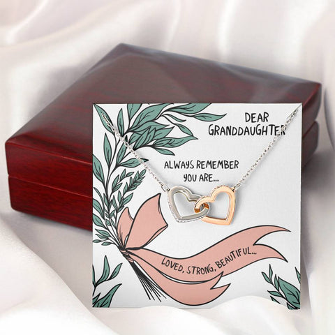 Always Remember - Interlocking Hearts Necklace