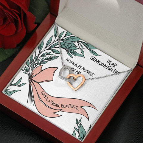 Always Remember - Interlocking Hearts Necklace