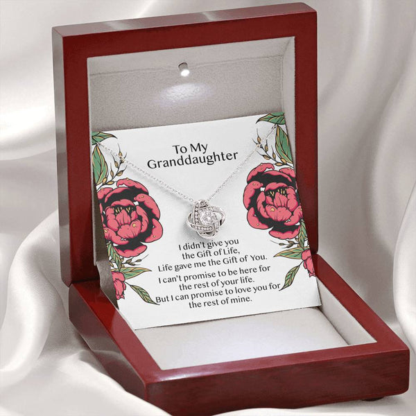 To My Granddaughter - Special Edition Mahogany Box with Downlight