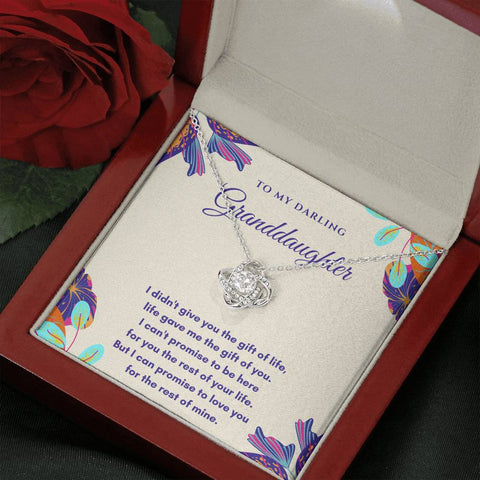 To My Darling Granddaughter - Love Knot