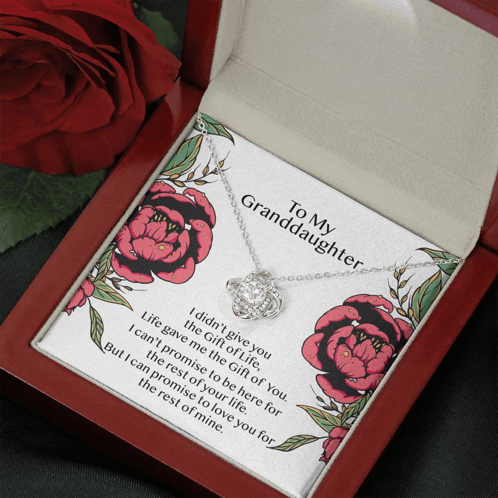 To My Granddaughter - Special Edition Mahogany Box with Downlight